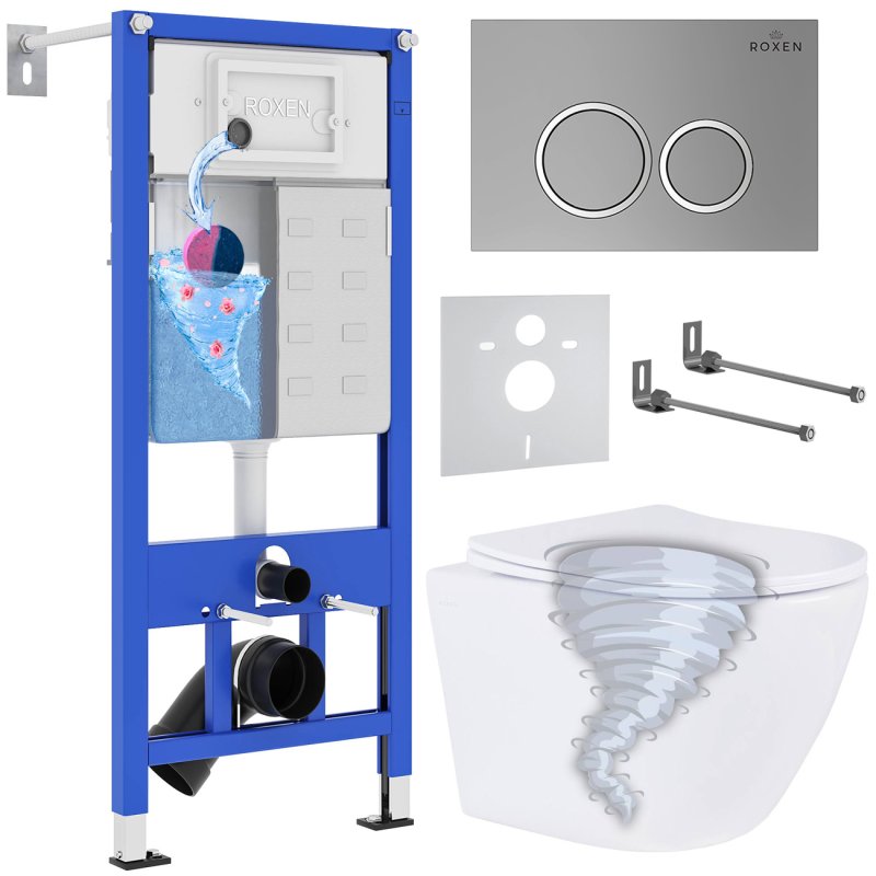 Комплект 6 в 1 Roxen StounFix Dual Fresh 968345